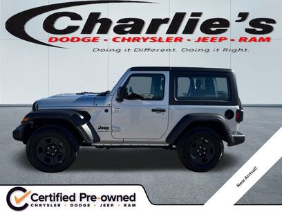 Certified 2023 Jeep Wrangler Sport