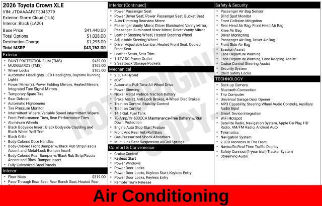 Used 2026 Toyota Crown AWD/4WD image 18