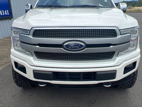 Used 2019 Ford F150 Platinum w/ Max Trailer Tow Package AWD/4WD image 2