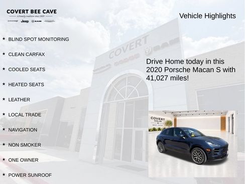 Used 2020 Porsche Macan S AWD/4WD image 6
