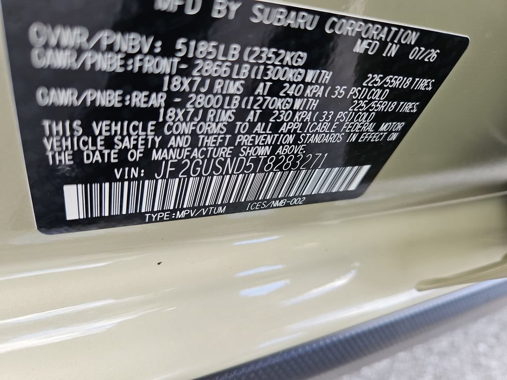New 2026 Subaru Crosstrek 2.5i Limited AWD/4WD image 23