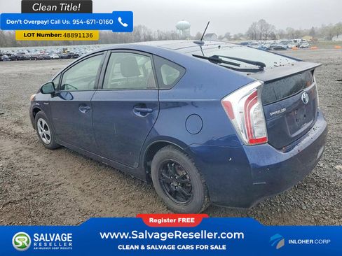 Used 2012 Toyota Prius Four w/ Deluxe Solar Roof Pkg image 3