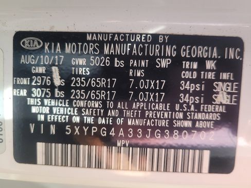 Used 2018 Kia Sorento LX image 33