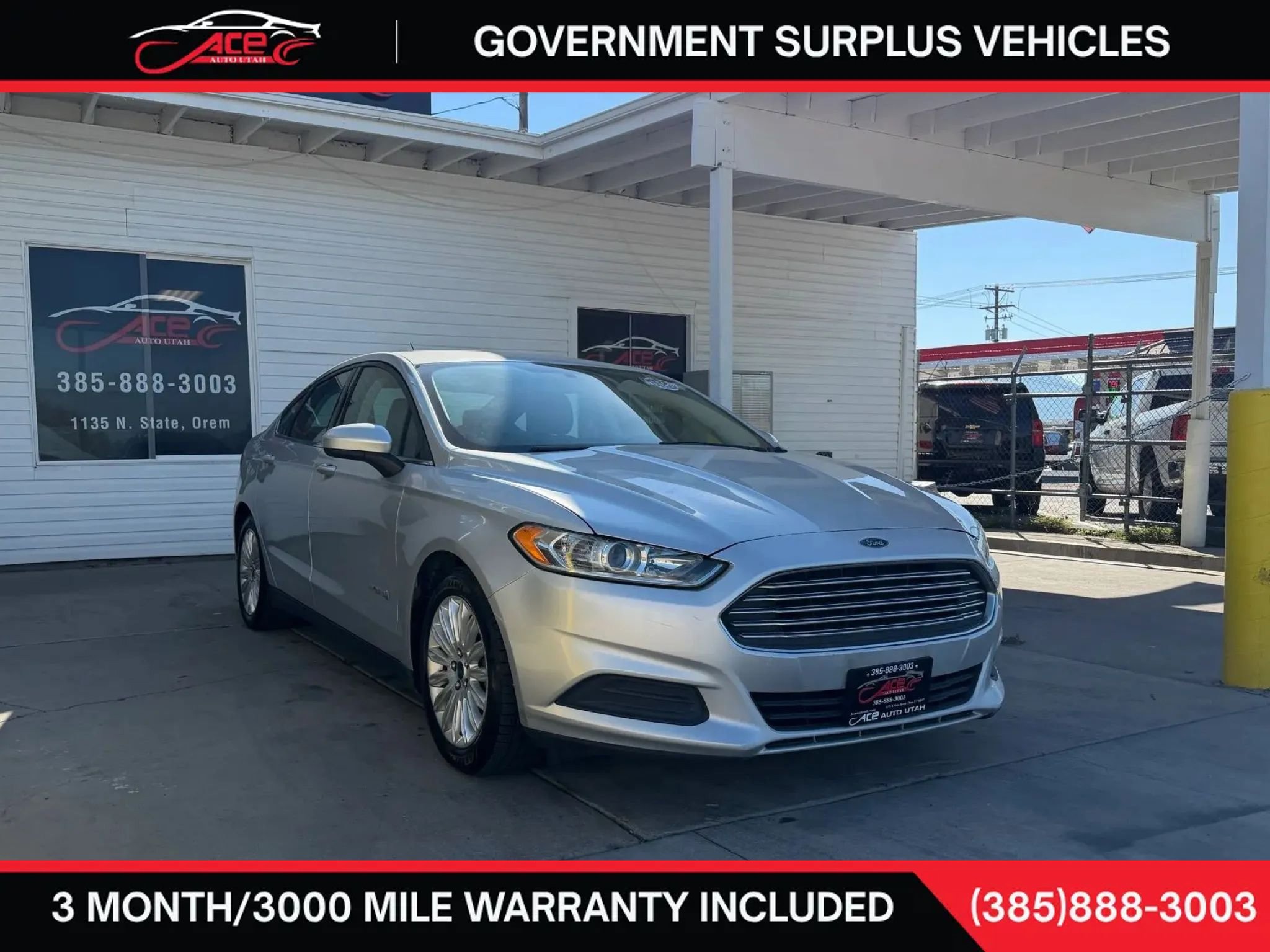 Used 2015 Ford Fusion S FWD image 3