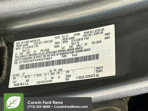 Used 2017 Ford F150 XLT w/ Equipment Group 302A Luxury AWD/4WD image 34