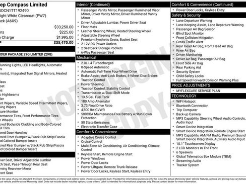 New 2026 Jeep Compass Limited image 30