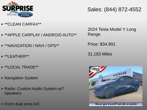 Used 2024 Tesla Model Y Long Range RWD image 6