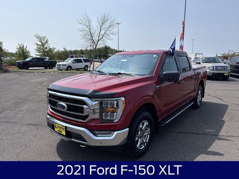 Used 2021 Ford F150 XLT w/ Equipment Group 302A High AWD/4WD image 3