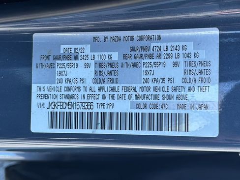 Used 2022 MAZDA CX-5 Carbon Edition image 44