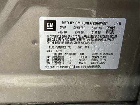 Certified 2022 Chevrolet Trax LT w/ LT Convenience Package image 15