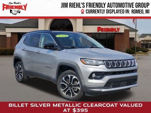 Used 2022 Jeep Compass Limited AWD/4WD image 1