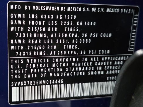 Used 2022 Volkswagen Taos SE w/ IQ.Drive SE Package FWD image 41