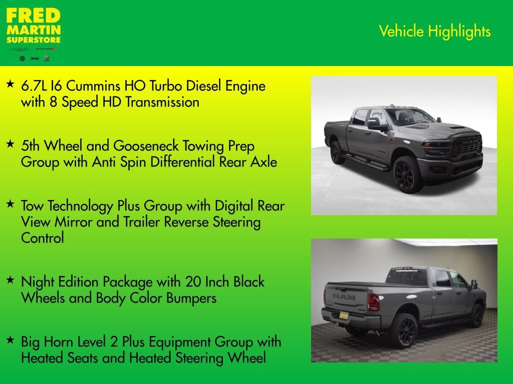 New 2027 RAM 3500 Big Horn AWD/4WD image 7