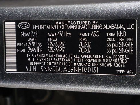 Used 2022 Hyundai Tucson SEL image 43