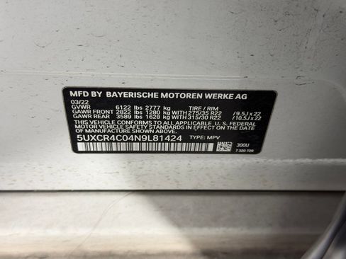 Used 2022 BMW X5 sDrive40i w/ M Sport Package image 20