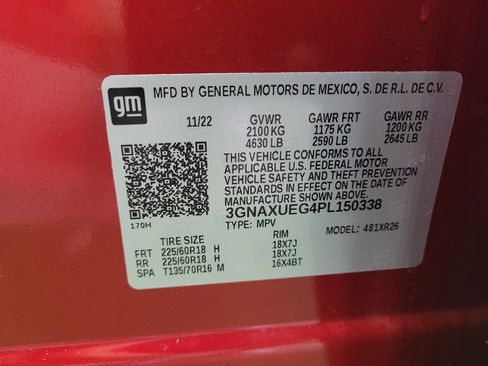 Used 2023 Chevrolet Equinox LT AWD/4WD image 33