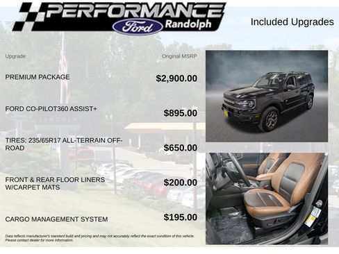Used 2023 Ford Bronco Sport Badlands w/ Premium Package AWD/4WD image 6