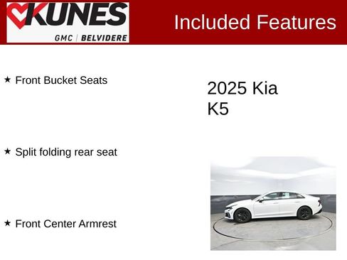 Used 2025 Kia K5 LXS FWD image 3