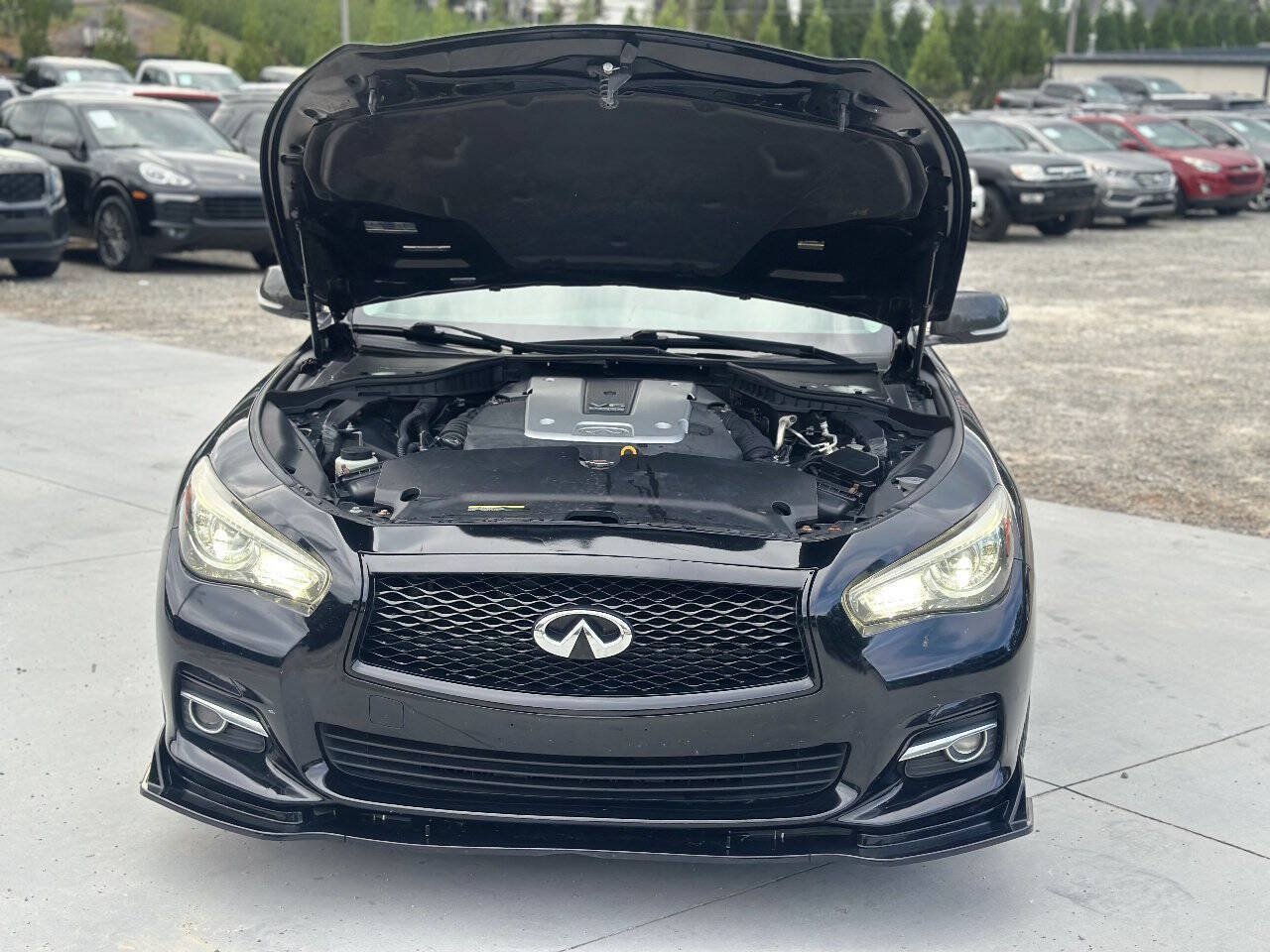 Used 2015 INFINITI Q50 Premium w/ Navigation Package AWD/4WD image 12