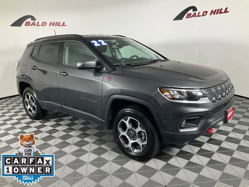 Certified 2022 Jeep Compass Trailhawk w/ Trailhawk Convenience Group AWD/4WD image 1