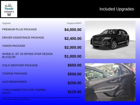 Used 2018 Audi Q7 3.0T Premium Plus w/ Premium Plus Package AWD/4WD image 10