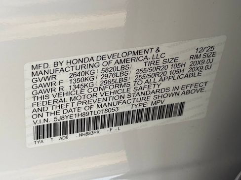 Used 2026 Acura MDX SH-AWD w/ Advance Package image 30