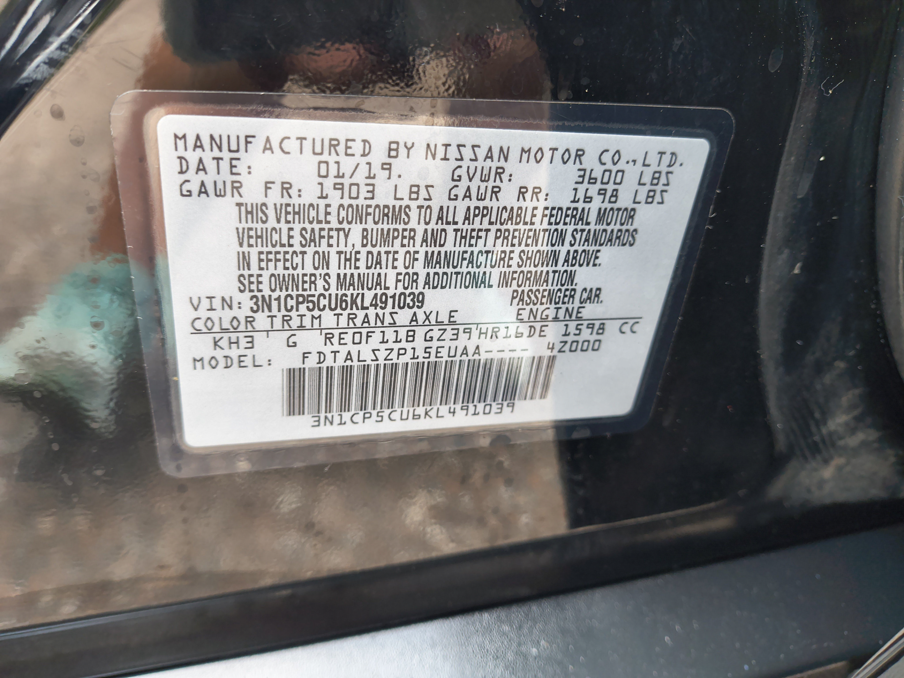 Used 2019 Nissan Kicks SV FWD image 32