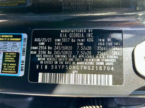 Used 2022 Kia Telluride SX w/ SX Prestige Package image 28