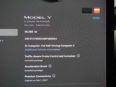 Used 2021 Tesla Model Y Long Range AWD/4WD image 4