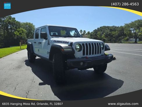 Used 2021 Jeep Gladiator Rubicon w/ LED Lighting Group AWD/4WD image 9