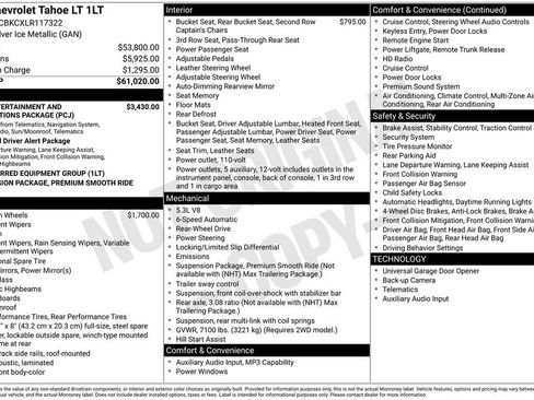 Used 2020 Chevrolet Tahoe LT RWD image 31