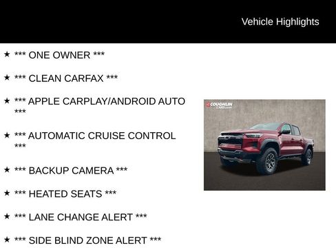 Used 2024 Chevrolet Colorado ZR2 w/ Technology Package image 2