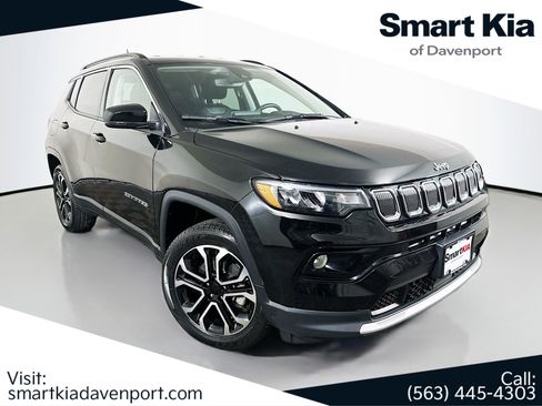 Used 2022 Jeep Compass Limited AWD/4WD image 1