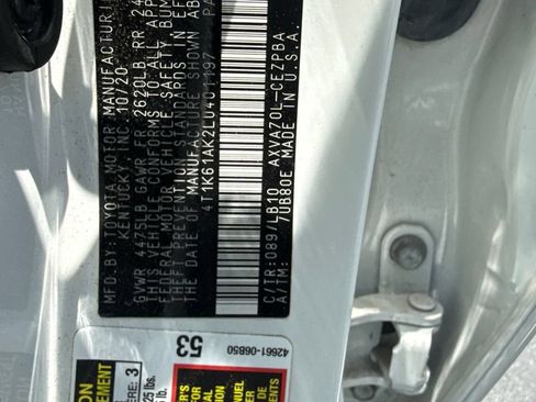 Used 2020 Toyota Camry XSE FWD image 14