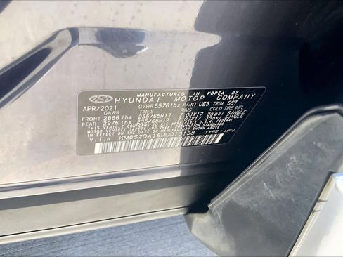 Used 2021 Hyundai Santa Fe Blue w/ Cargo Package image 33