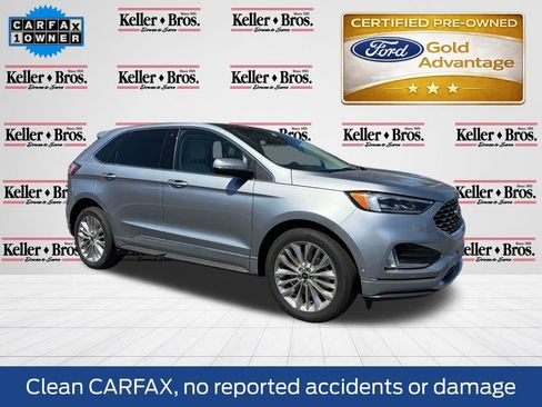 Certified 2024 Ford Edge Titanium w/ Titanium Elite Package AWD/4WD image 1