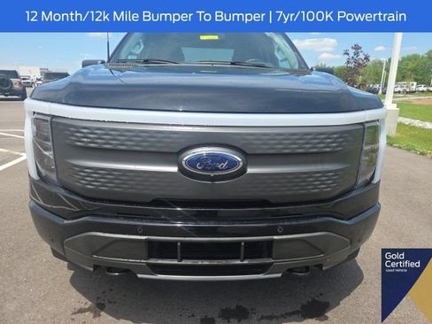Used 2023 Ford F150 Lightning XLT w/ Tow Technology Package AWD/4WD image 4