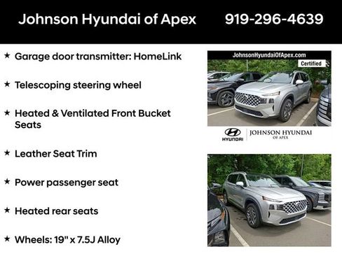 Used 2022 Hyundai Santa Fe Limited AWD/4WD image 7