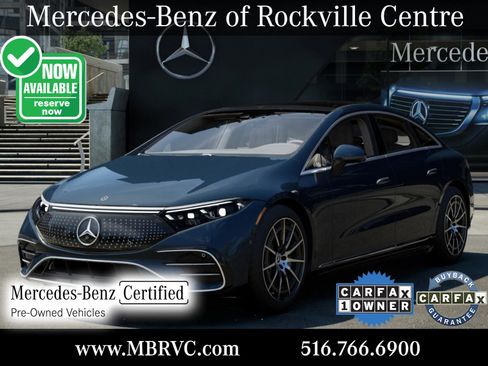 Certified 2023 Mercedes-Benz EQS 580 4MATIC Sedan image 1