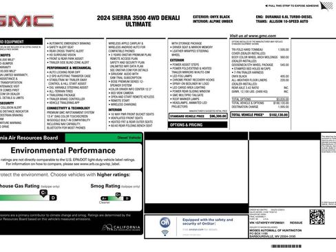 Used 2024 GMC Sierra 3500 Denali Ultimate AWD/4WD image 4
