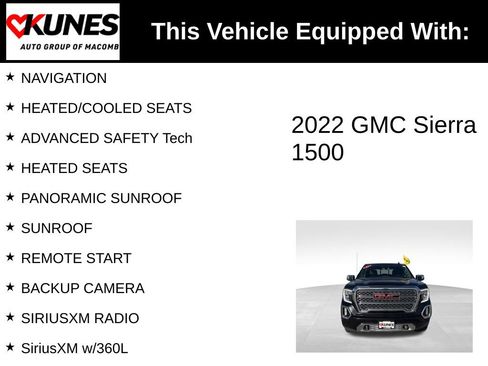 Used 2022 GMC Sierra 1500 Denali w/ Denali Premium Package image 3