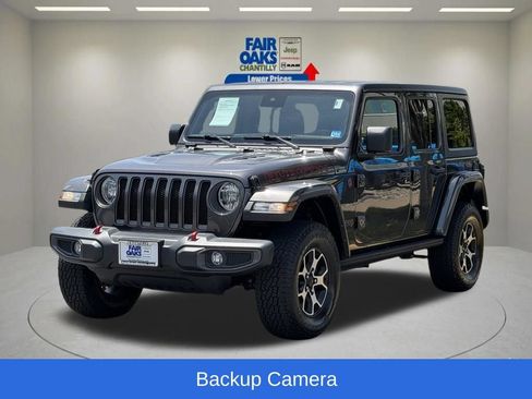 Used 2021 Jeep Wrangler Unlimited Rubicon AWD/4WD image 3