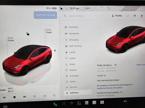 Used 2024 Tesla Model Y Long Range AWD/4WD image 16