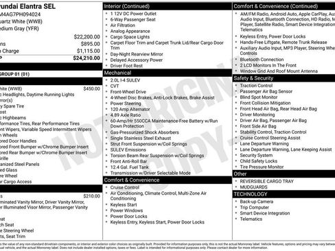 Used 2023 Hyundai Elantra SEL image 2