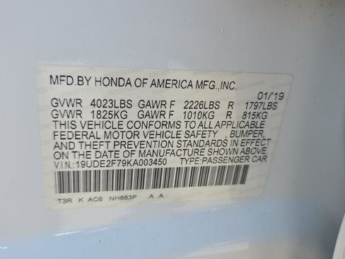 Certified 2019 Acura ILX FWD image 21