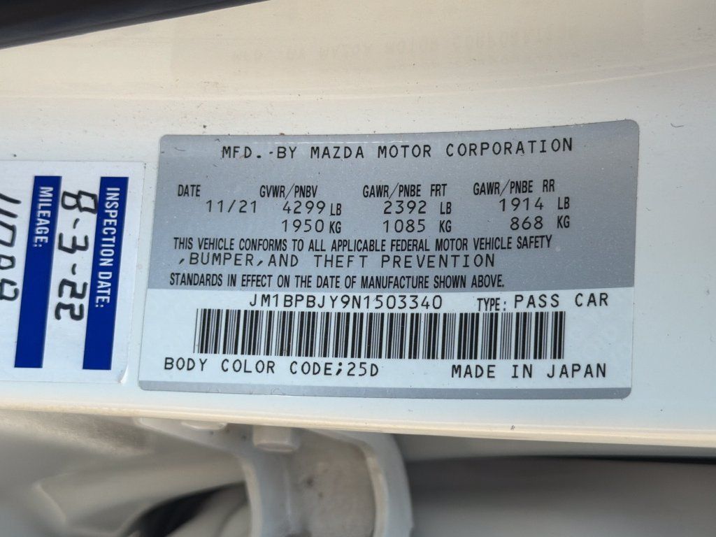Used 2022 MAZDA MAZDA3 s AWD/4WD image 32
