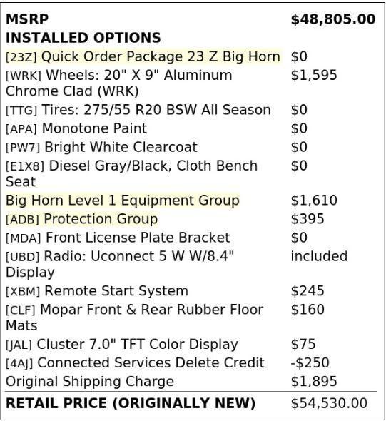 Used 2022 RAM 1500 Big Horn AWD/4WD image 4