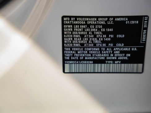 Used 2018 Volkswagen Atlas SEL Premium image 44