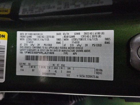 Used 2024 Ford Bronco Badlands AWD/4WD image 14