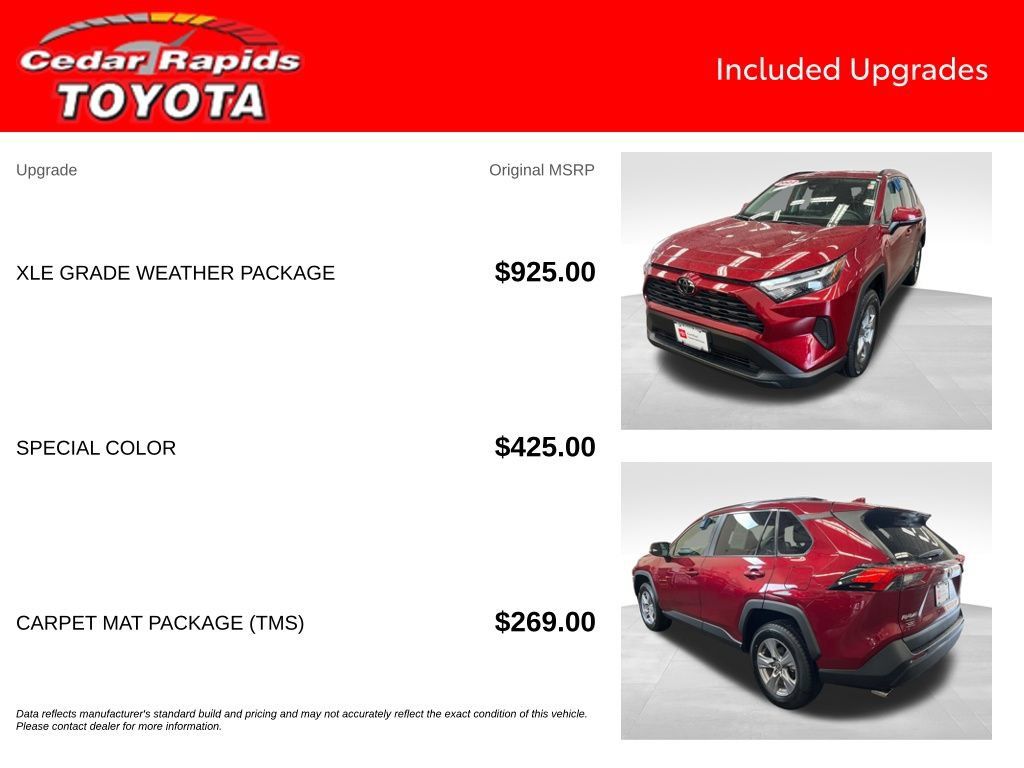 Certified 2022 Toyota RAV4 XLE w/ XLE Grade Weather Package AWD/4WD image 7